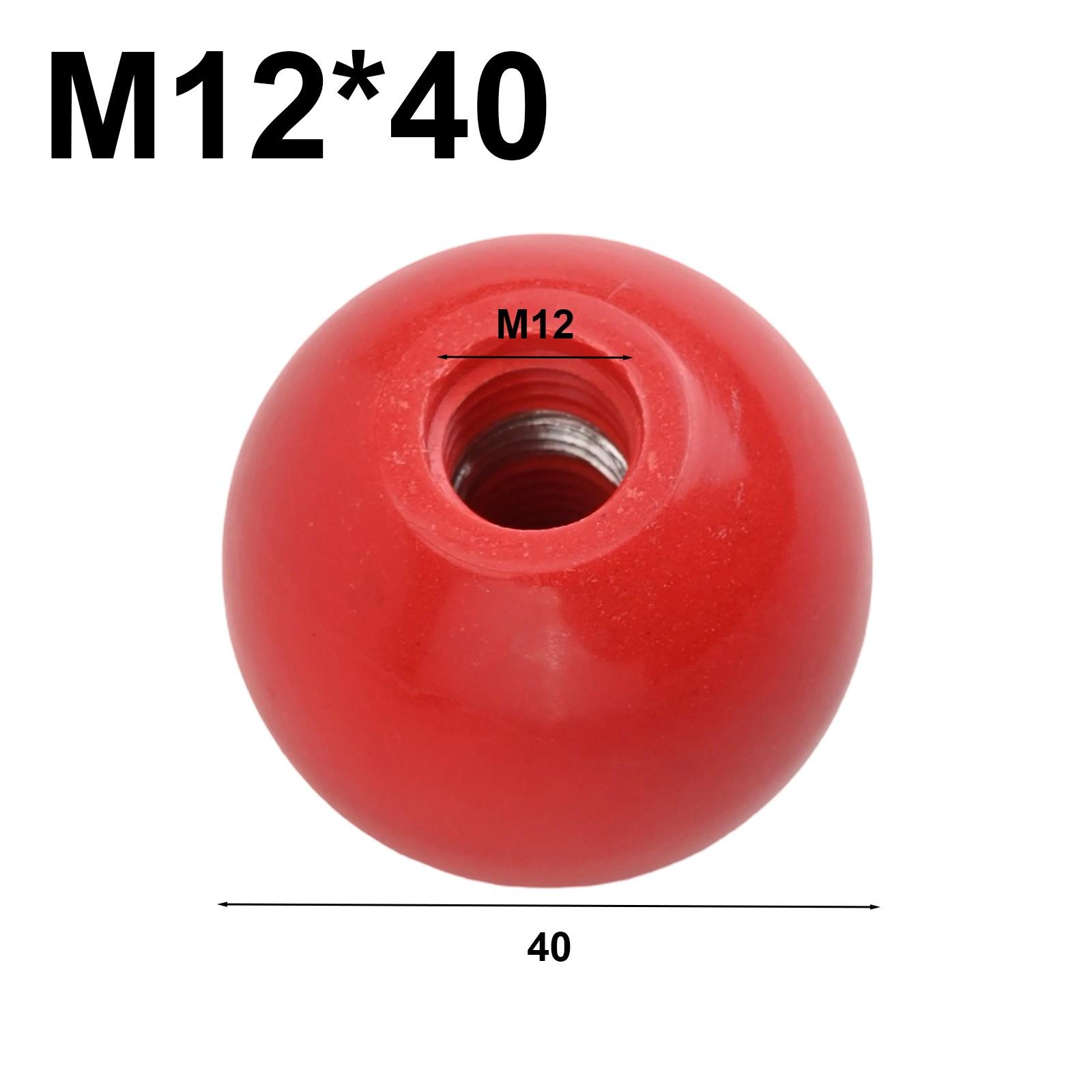 Шариковая гайка Ручка станка Шариковая гайка Шариковая эффективная M12-40 iron red