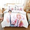 3D Printed My Dress Up Darling Bedding Collection Anime Kitagawa Marin Duvet Cover Double Twin Full Queen King Adult Kids Quilt Cover