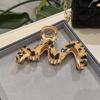 oversized metal acetic acid wave grab clip feeling heavy industry hairpin back head coil hair shark clip headgear tide