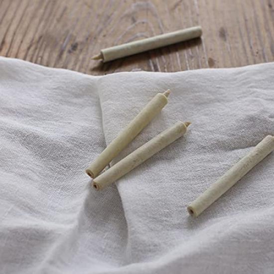 Daiyo Japanese Candles, Wax Candles, 2 Momme, Thick and Short, Pack of 50