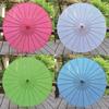 DIY Painting Paper Umbrella Kids Blank Paper Umbrella Vintage Handmade Paper Umbrella  Dance Prop
