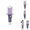 Hinata Teenage Adult Cosplay Clothes Full Set Made With Soft Polyester Fabric**