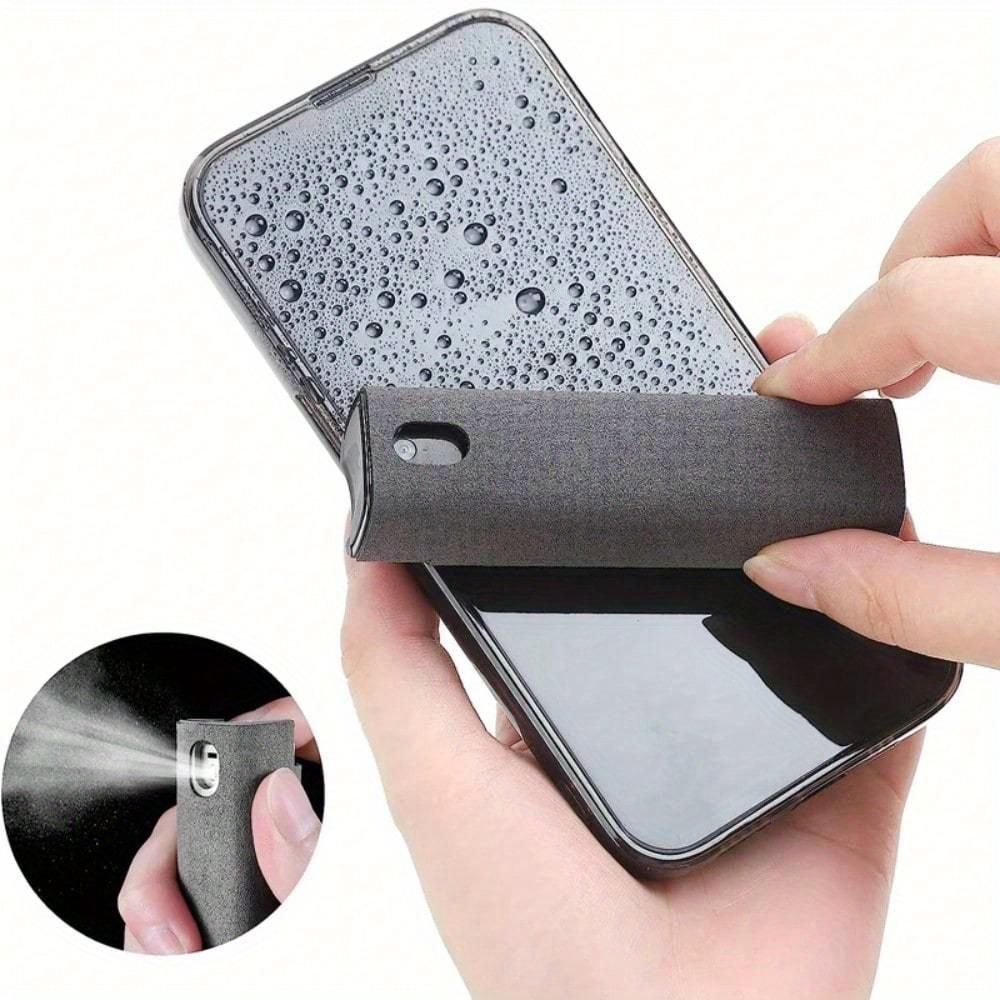2 In 1 Microfiber Screen Cleaner Spray Bottle Mobile Phone Tablet Computer Microfiber Cloth Cleaning Wipes