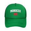 Morocco Flag Casquette  Unisexs Womens Outdoor Hats  Adjustable Snapback Cap New Baseball Caps