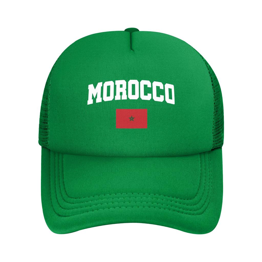 Morocco Flag Casquette  Unisexs Womens Outdoor Hats  Adjustable Snapback Cap New Baseball Caps