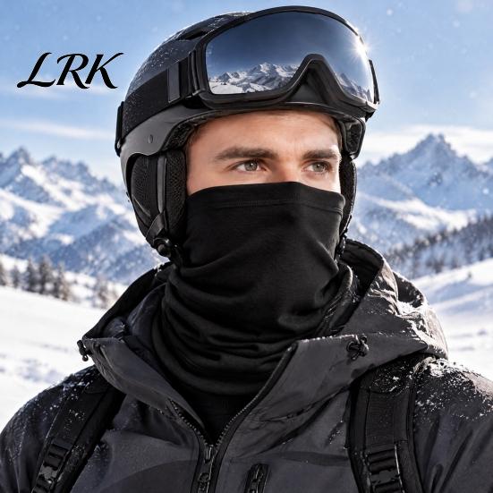 Neck Gaiter Mask Face for Cycling, Winter Velvet Skiing Mask, Thermal Cover Windproof Cold Weather Men Women Guard