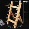 Japanese bayonet wooden knife rack rest wooden holder swinging knife rack wood shelf willow knife sushi chef tool sushi maker