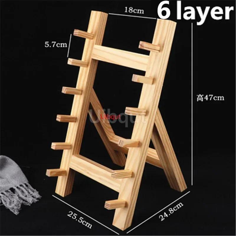 Japanese bayonet wooden knife rack rest wooden holder swinging knife rack wood shelf willow knife sushi chef tool sushi maker