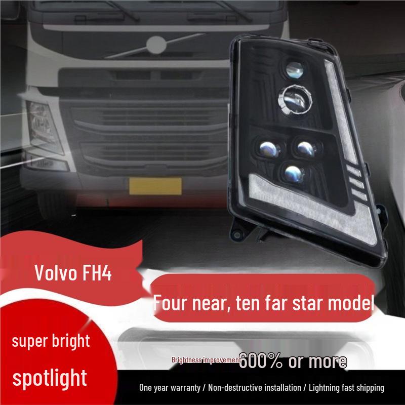 

Volvo FH4/FM4 LED Headlight Assembly: 4 Low Beam, 10 High Beam Matrix Front Lighting Right