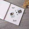 16 Zoll Einfache Leinen Selbstklebende Laminierung DIY Fotoalbum für Familie Liebhaber Geburtstagsgeschenk Hochzeit Baby Große Kapazität