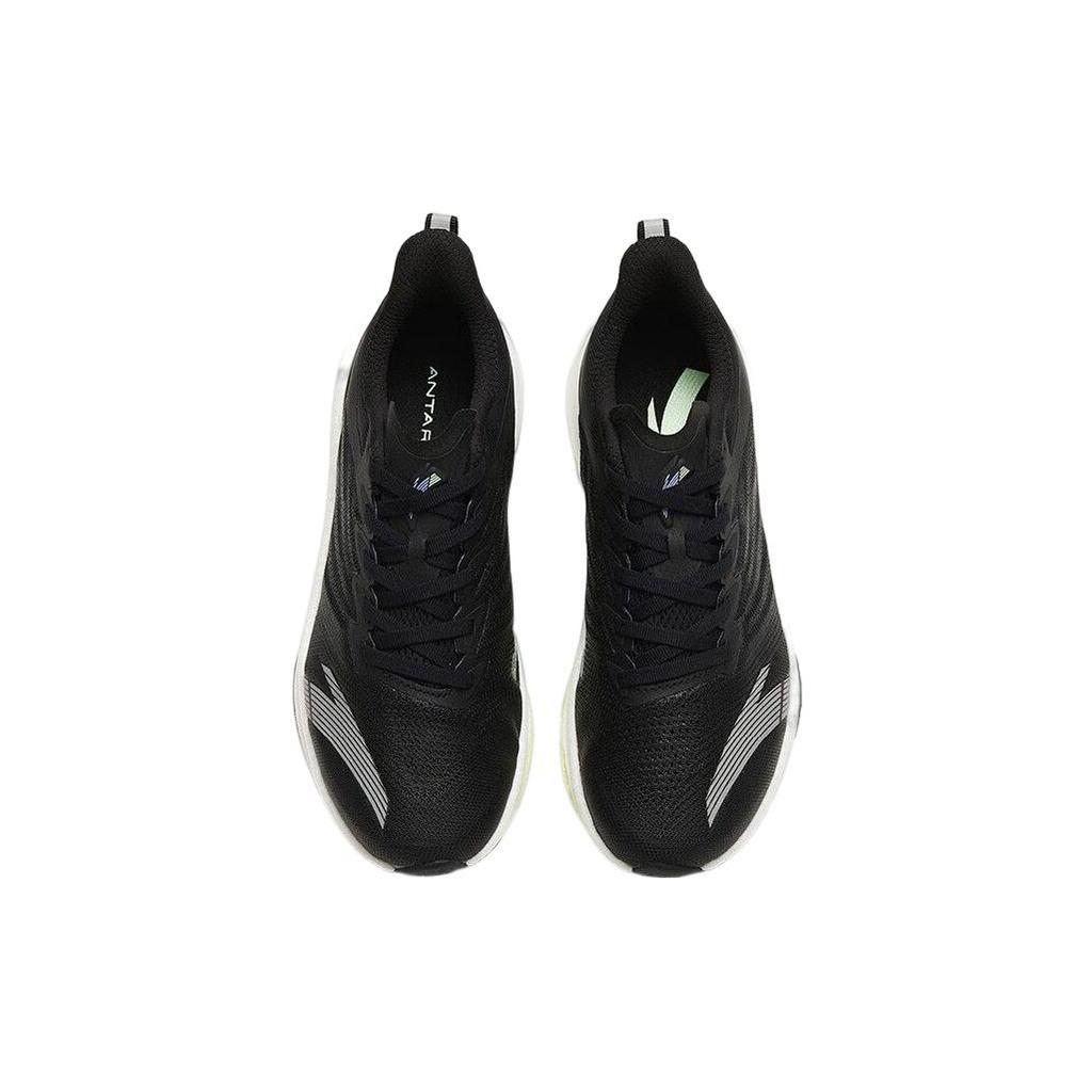 Anta MACH 3.0 Mesh Slip Resistant Abrasion Resistant Low Top Running Shoes Women's Black White 122325583-7