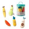 Cartoon Gemüse & Obst Rasselspielzeug für Babys 0-6 Monate