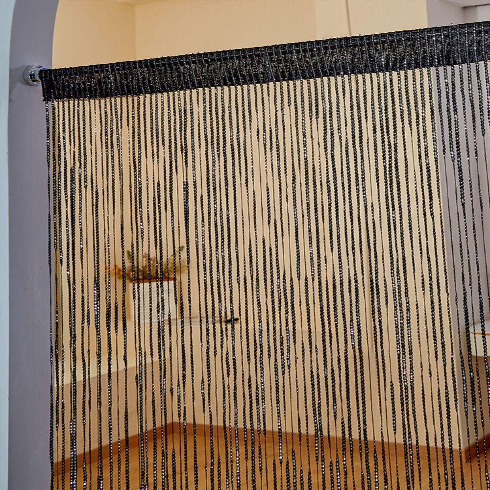 Straight Line Straight Line Curtains 100cm*200cm Tassel Curtains Wedding Decoration