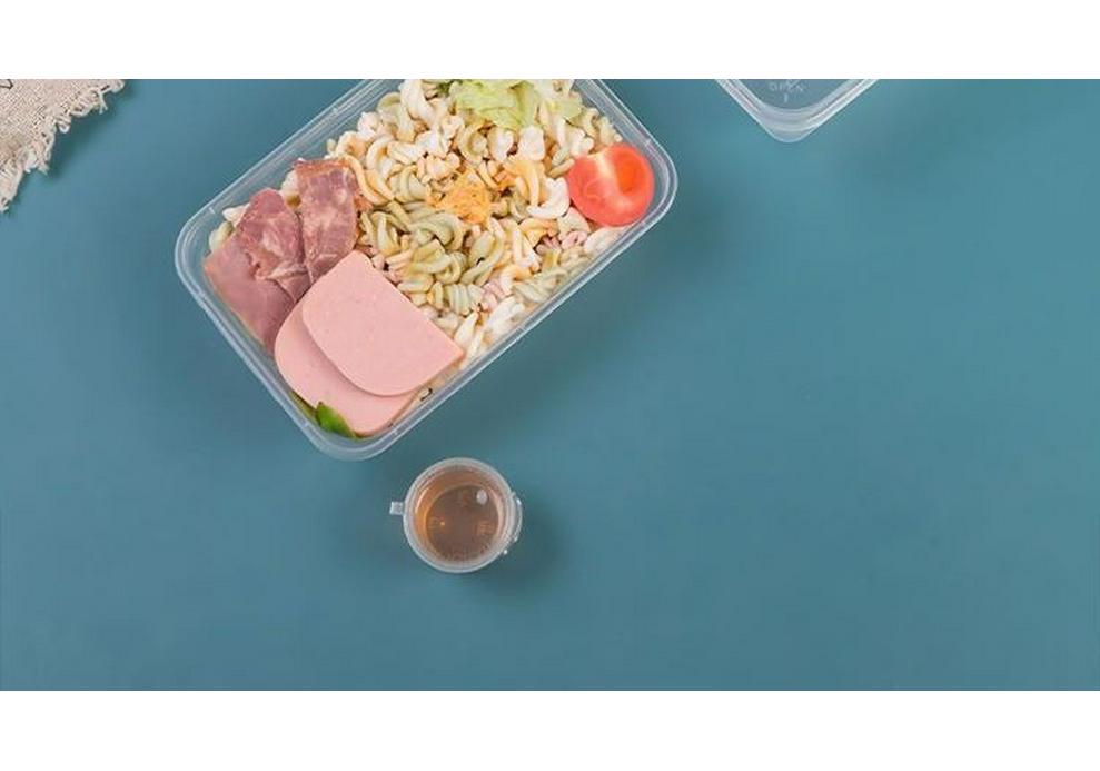 Disposable 750ml Rectangular Takeaway Box with Lid - Thickened Transparent Plastic Lunch/Fruit/Fast Food Container