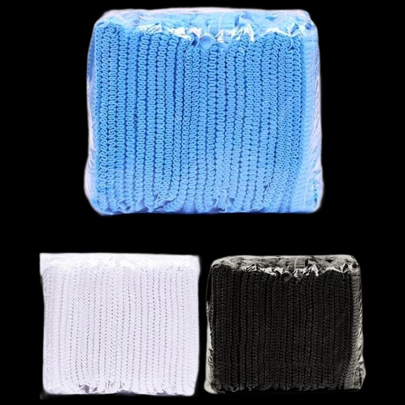 FNS Disposable Non-woven Dustproof Work Strip Caps