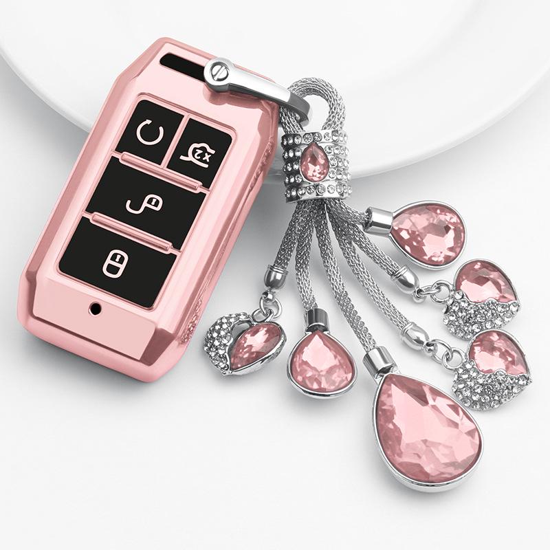 BYD Car Key Cover for Qin Gasoline, Yuan PRO, E3/E2/S2, Qin EV/535, E1 Models