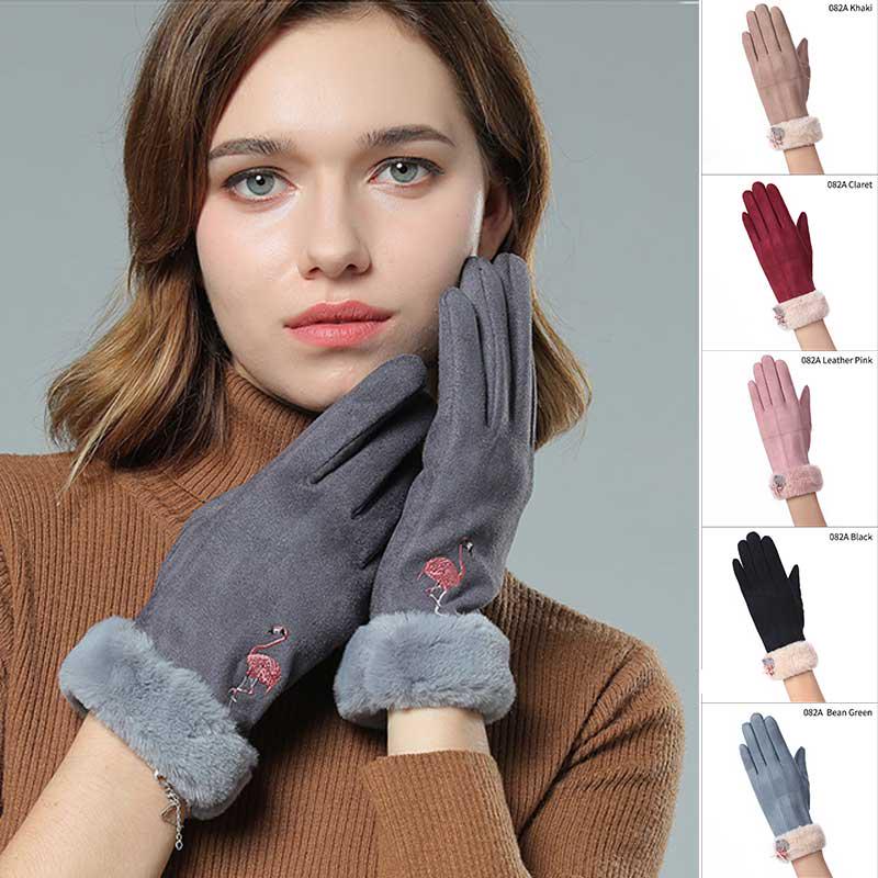 

1 пара ветрозащитных для путешествий на открытом воздухе, 23 см, сохраняющих тепло, женские перчатки, прочные, замшевые, бархатные, универсальные