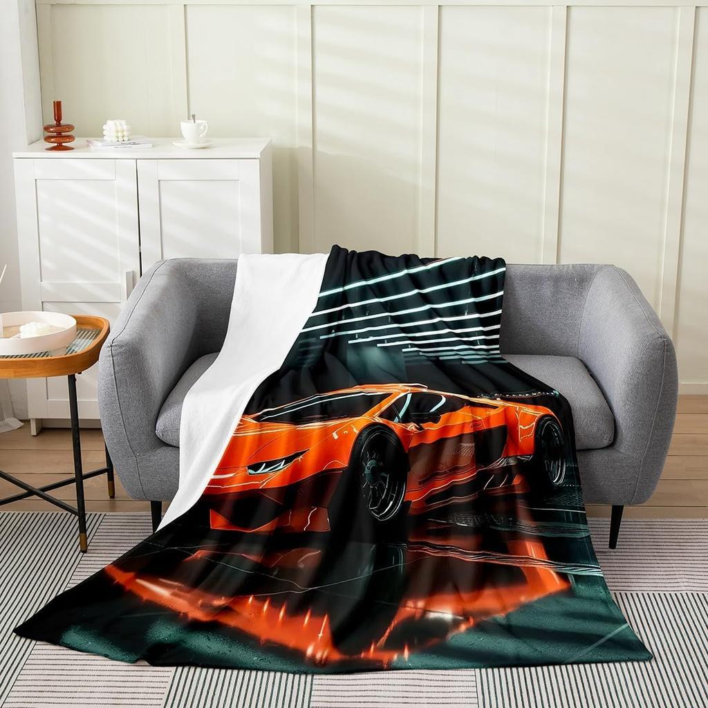 Japanese Ukiyoe Theme Flannel Fleece Throw Blanket MulticolorAll Season Warm Soft 3D Printed Patterns Unisex Japanese