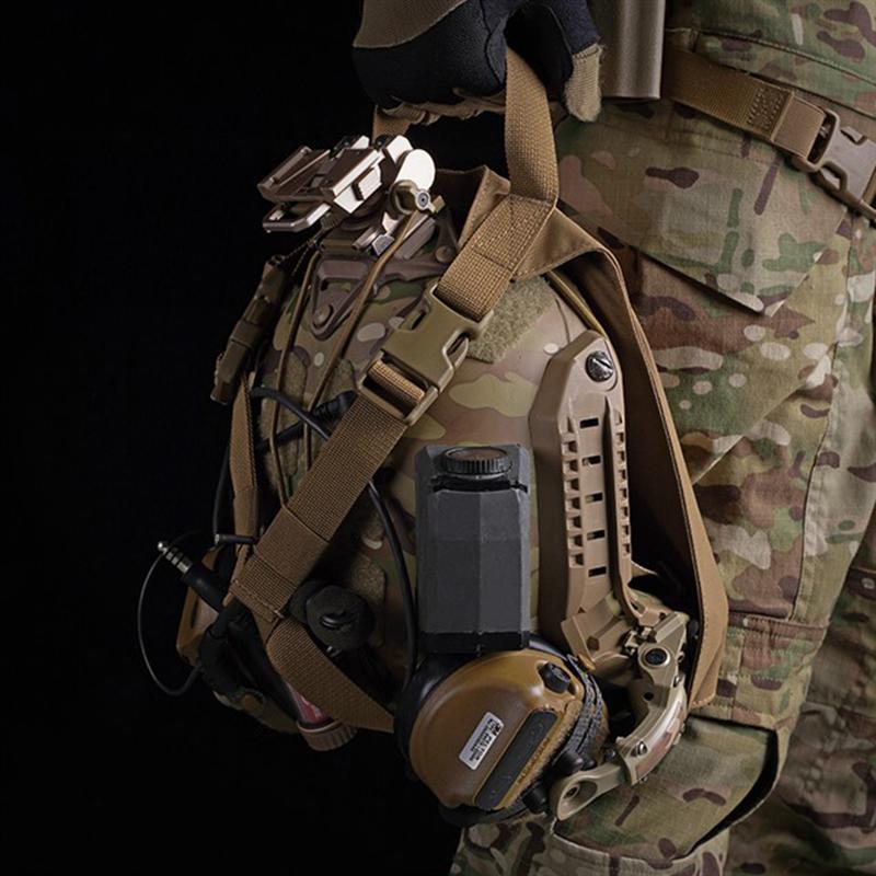 Tactical Helmet Bag Pack Multi-Purpose Molle Storage Rapid Deployment Helmet Carrying Pouch for Hunting Shooting Combat Helmets