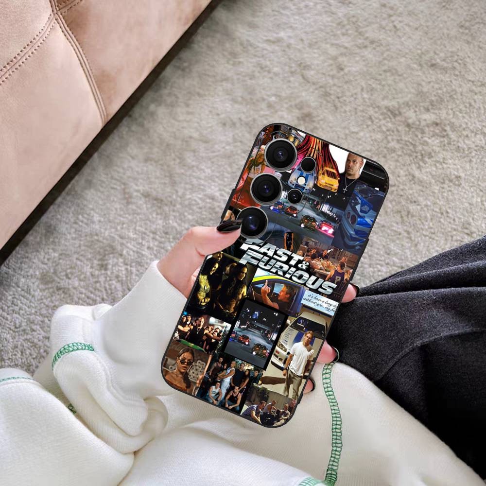 Movie Series Fast F-Furious Phone Case For Samsung S 24 Fe 25 Ultra Plus 20 Lite 21 30 22 23 24 22 Ultra 5G Fundas