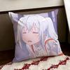 Cute PPlastic MMemories Cushion Cover Reversible Soft Durable Pillow Cover Home  Car MultiScene Use for Daily Comfort