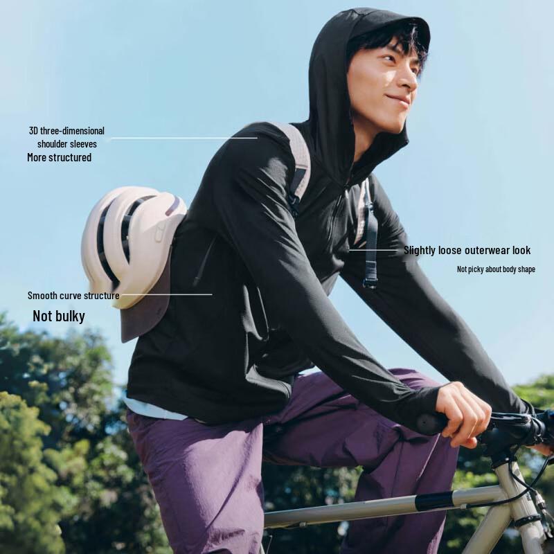 Beneunder Men s AS105 Regular Fit Breathable Sun Protection Jacket M