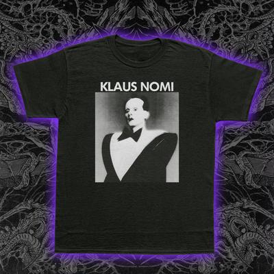 Klaus Nomi T-Shirt Mens Womens Tees Top New Wave Opera Music Total Eclipse David Bowie Tee S-5XL