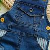 2022 Summer Denim Shorts and Rompers for Toddlers: Boys' and Girls' Overalls