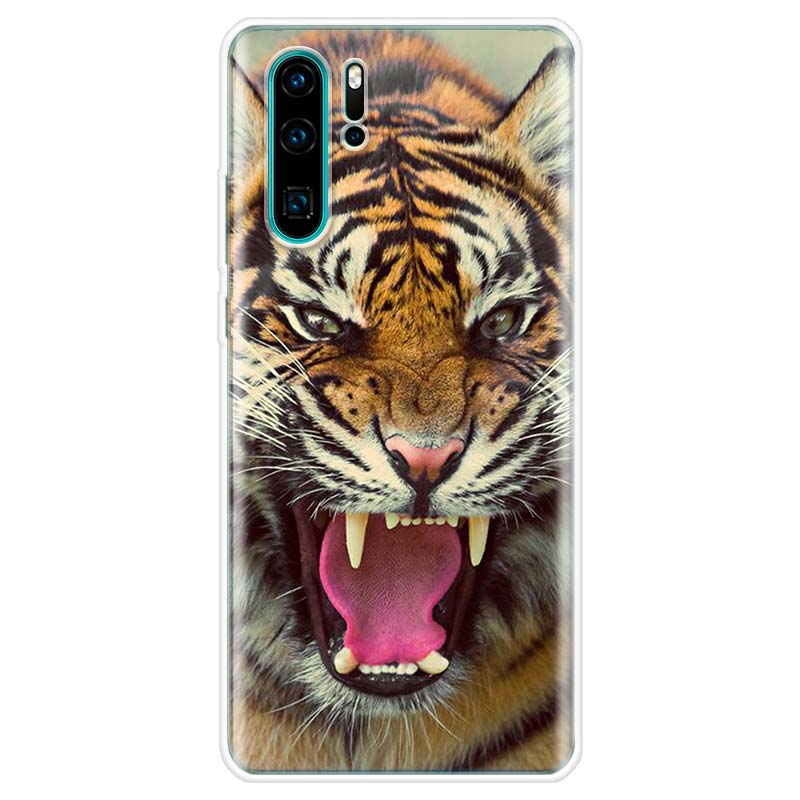 

Чехол для телефона с изображением свирепого тигра и животного для Huawei Y5 Y6 Y7 Y9S P Smart Z 2019 Honor 10 Lite 9 20 9X 8S 8X 8A Pro 7A 7X Coque Honor 8X