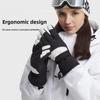 Waterproof Winter Ski Gloves: Warm, Thick, Wear-Resistant, Split-Finger Design for Cycling and Outdoor Use