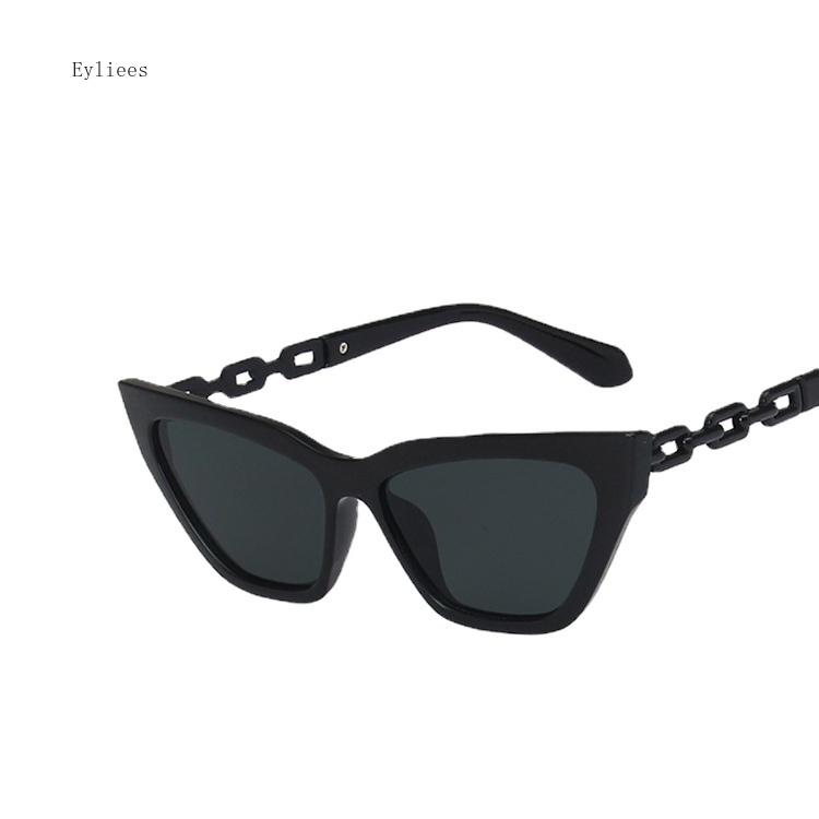 Fashionable Women's Retro Sunglasses Women's Cat's Eye Sunscreen Glasses Luxury Designer Sunglasses UV400 Glasses gafas
