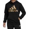 adidas Sweatshirts Men's Black Hooded Moderate Regular GV2126