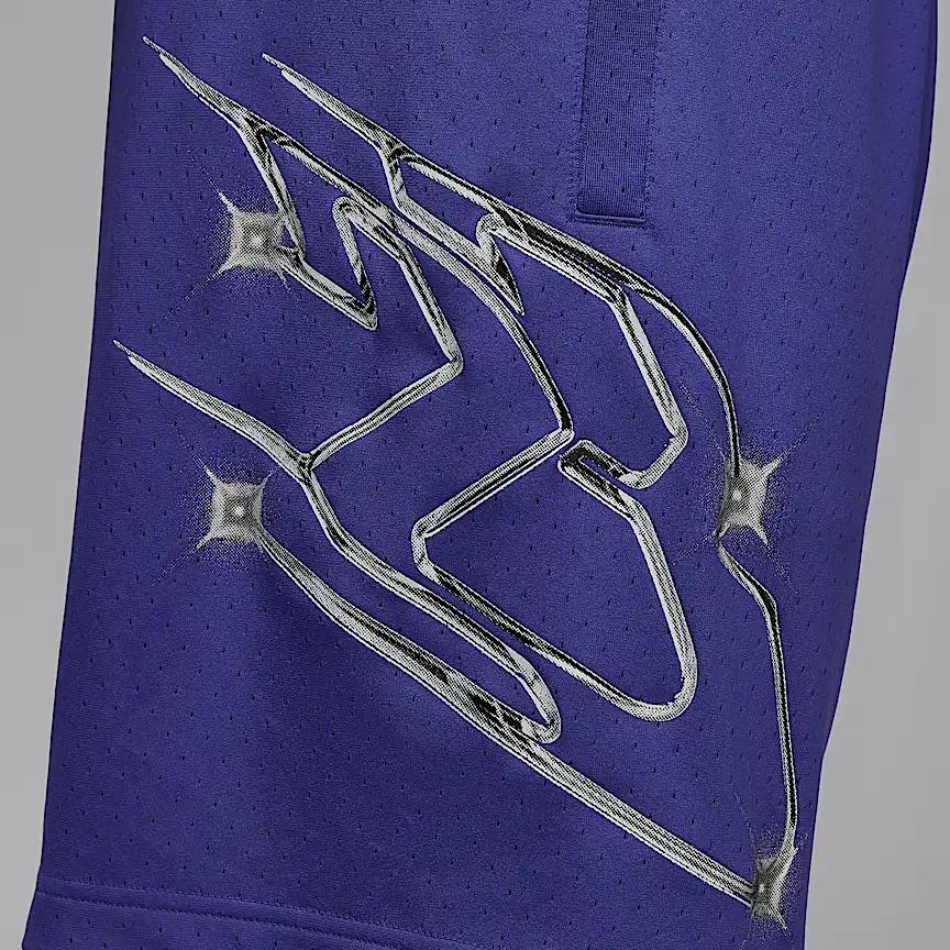 Jordan Sport Dri-FIT Comfortable Stylish Breathable Shorts Men Shorts Comet-Purple White HF9944-543