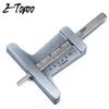0-50mm Stainless Tire Depth Gauge Mono-block Tyre Thread Depth Gauge