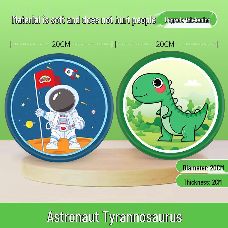 Kids' Soft Safety Frisbee for Outdoor Fun: Boomerang and Competitive Sport Toy for Parent-Child Interaction