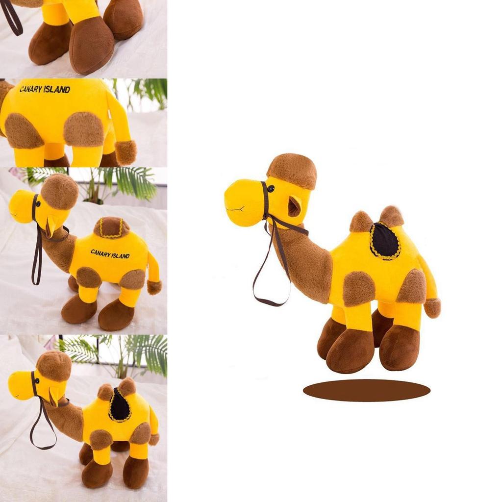 Peluche Camello del Deserto Giocattolo di Peluche Animale di Peluche Cartone Animato Realistico Regalo da Viaggio Con Stampa Logo Produttore all'Ingrosso Personaggi)