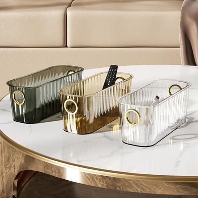 Luxus Desktop Kosmetik Lagerung Box Acryl Badezimmer Lagerung Schublade Kleinigkeiten Snack Make-Up Lagerung Korb Organizer Rack