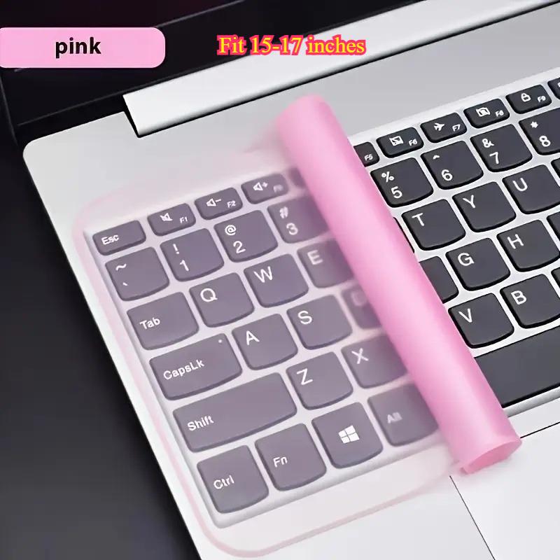Ultra-Thin Silicone Keyboard Protector for Laptops - Transparent, Durable & Flexible Protective Film with Ergonomic Design, Scratch-Resistant