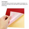 4pcs Self-Adhesive Velvet Patches Repair Patches 5.91" x 7.87 for Clothing Repair Crafts Repair Kit Backpack Shoe Decoration