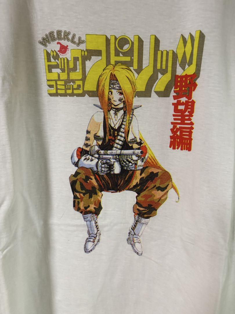 

[USED] 90s Manga Tatsuya Egawa Big Comic Spirits T-shirt