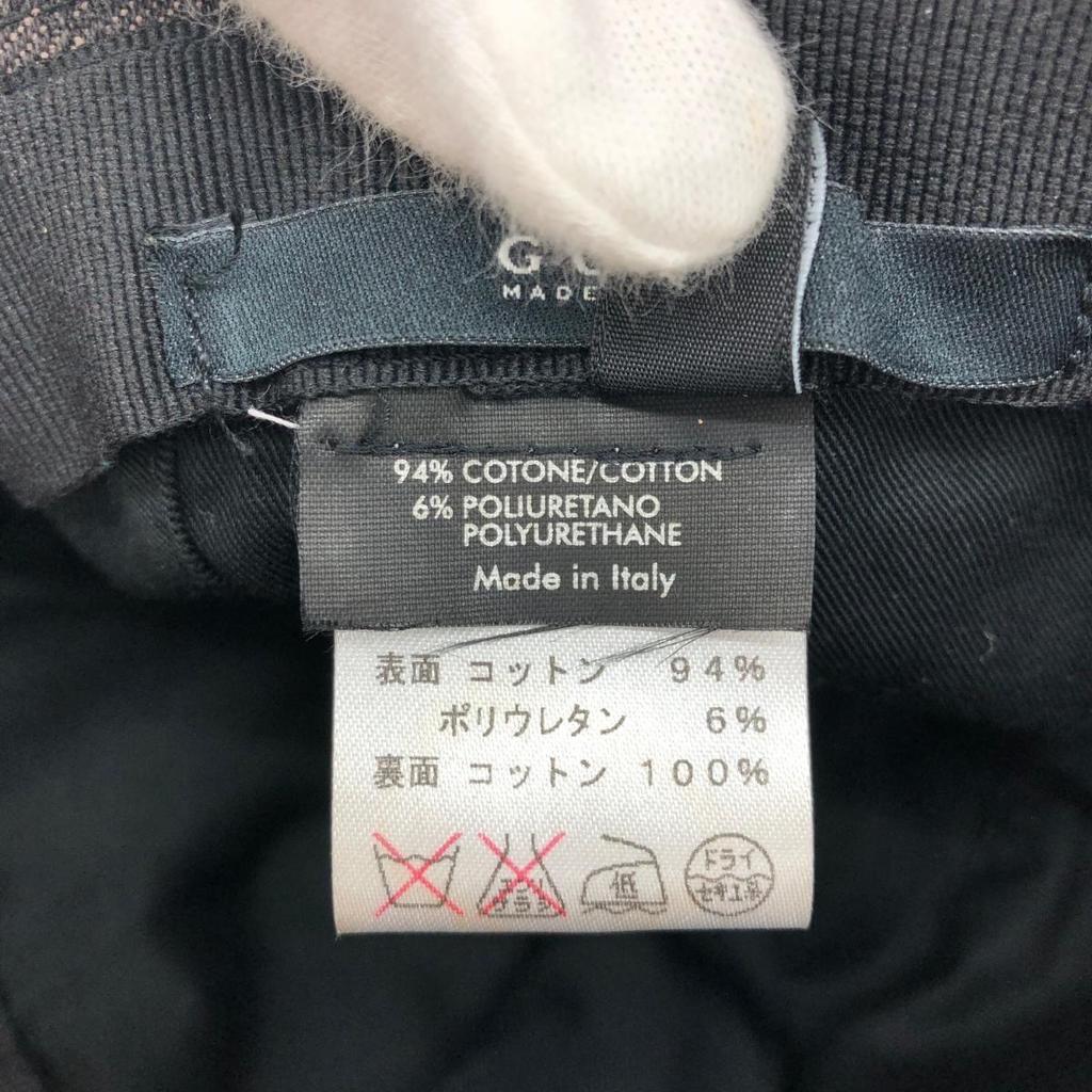 Used GUCCI Gucci Bucket Hat Size: XL GG Pattern/Cotton 023441 Black Unisex / 240001211979