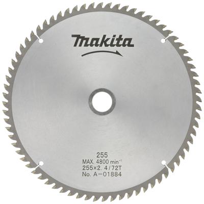 Chip Saw for Woodworking and Outer Diameter Number of Blades 72T Aluminum, 255mm, A-01884