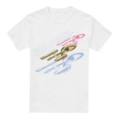 Mens Tri Enterprise Retro T-Shirt