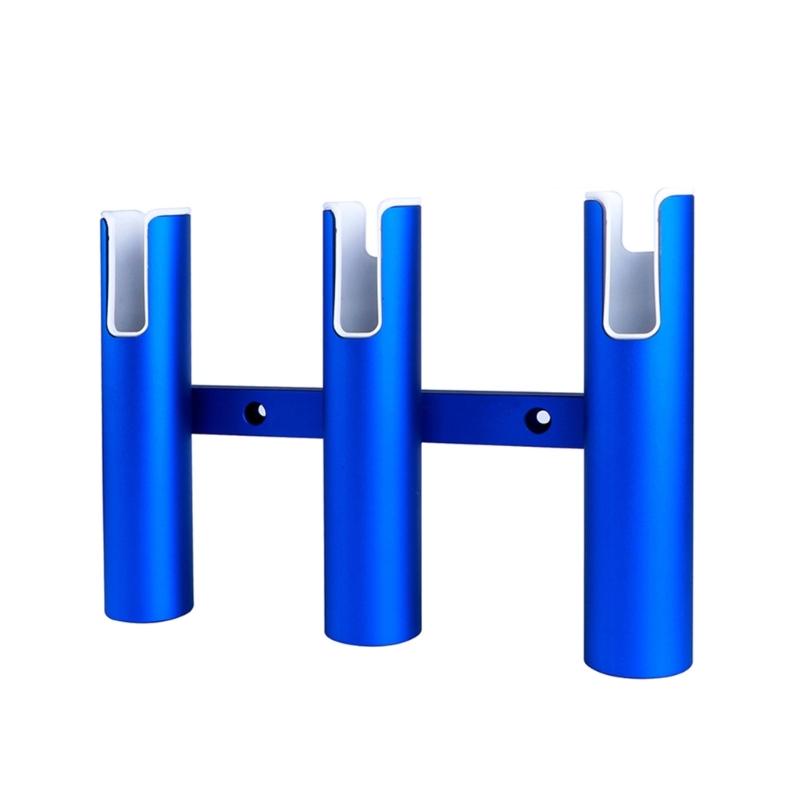 

Fishing Rod Mount Tube Aluminum Frame Tool Installation For Various Rod Sizes