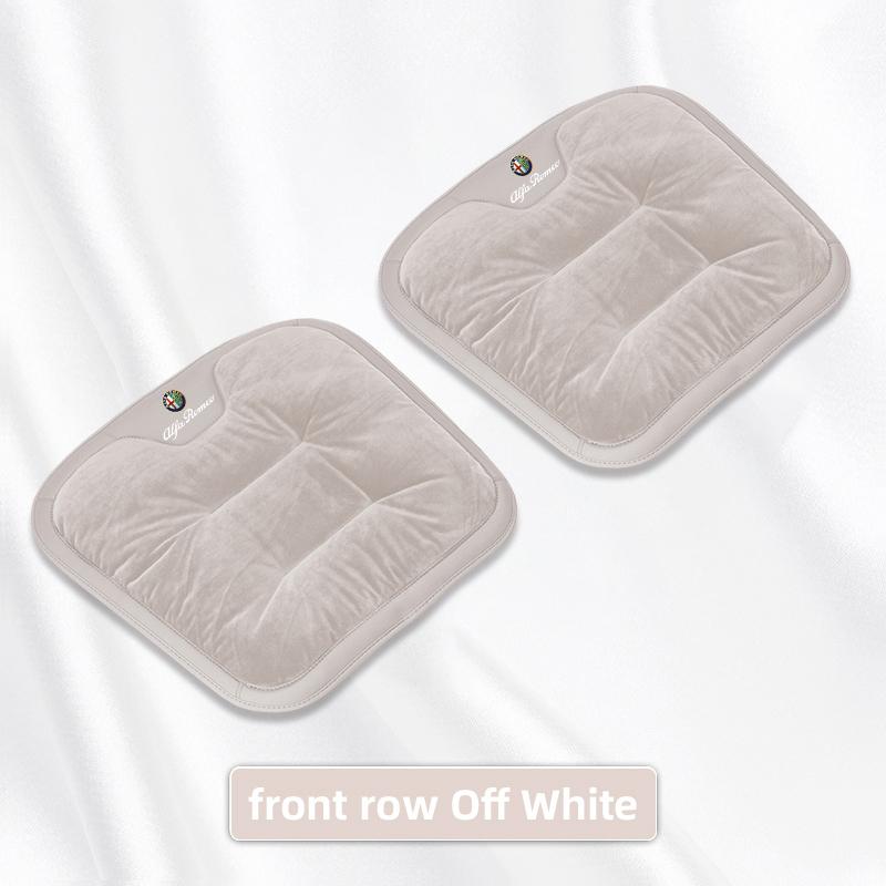 Winter Plush Car Seat Cushion Keep Warm Auto Seat Cover For Alfa Romeo Giulietta Mito 159 Giulia Stelvio 156 147 Tonale Brera YY1
