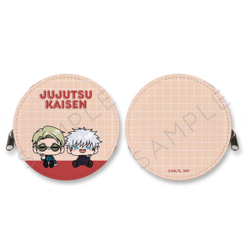TV Anime Satoru Season 5th Edition Round Coin Case PM OC "Jujutsu Kaisen" [Kento Nanami, Gojo] 2,