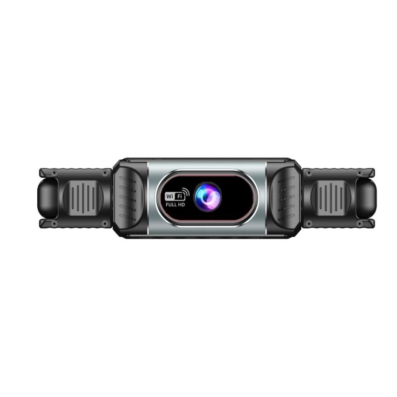 3‑4‑Channel Panoramic HD Dash Cam, 1080P+720P Multi‑Lens, G‑Sensor, 24H Parking Monitor, APP Transfer Loop Recording