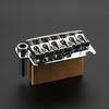 2 Point Guitar Tremolo Bridge with Tremolo System Saddles and Full Size Brass Block 2-Point Electric Guitar Bridge