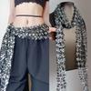 Sequins Belly Dance Belt Jazz Dance Tassels Hip Scarf Street Dance Show Costumes Waist Chain Accessories
