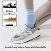 Women's Non-Slip Mid-Calf Yoga Socks for Dance, Pilates & Fitness